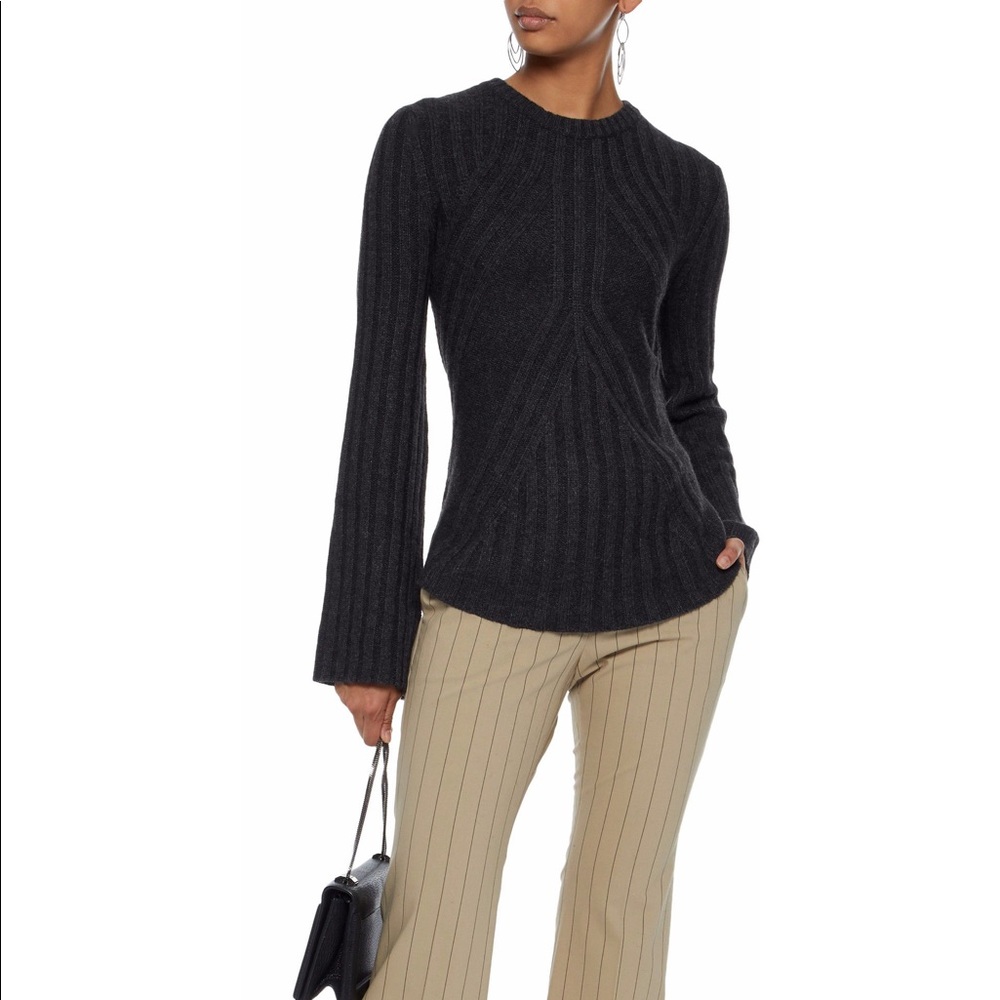 Autumn Cashmere bell sleeve sweater